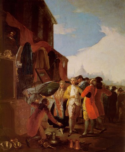 La Feria de Madrid, 1778 von Francisco de Goya